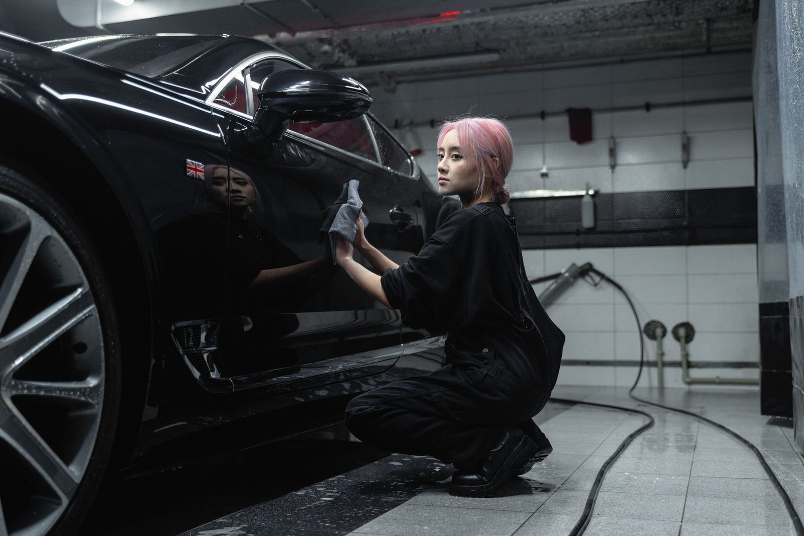 Detailing in progress